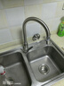 九牧（JOMOO）厨房水龙头洗菜盆水龙头台盆自来水龙头洗碗盆厨卫水槽冷热水龙头 B款-33180【爆款易洁拉丝-亮银】 实拍图