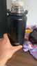希乐（cille）大容量保温杯户外运动便携水杯男女316不锈钢大号商务茶杯黑色 实拍图