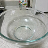 青苹果新年礼物食品级无铅玻璃碗和面盆沙拉碗加厚汤碗揉面盆2.6L大容量 实拍图
