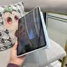 唯少 适用华为MatePad11.5保护套11.5英寸2026新款TXZ-W10/W20平板保护壳三折轻薄全包防摔软壳皮套 白冰蓝【蜂窝三折皮套】配触屏笔 华为matepad11.5英寸【2026款】 实拍图