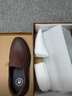 骆驼牌 皮鞋男士商务休闲鞋软底软皮爸爸懒人鞋子W932263660棕色43 实拍图