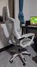 锦汐 电脑椅家用办公椅子靠背人体工学椅学习转椅老板座椅游戏电竞椅 【可后躺】白框灰网 实拍图