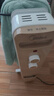 美的（Midea）【金缕衣】取暖器家用/电暖器/电暖气/加湿烘衣/13片全屋取暖器/节能电热油汀取暖器NY2213-18GW 实拍图