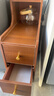 灏森梦床头柜卧室小型床头桌现代简约床边柜窄款置物时尚收纳架柜子 【加高款】胡桃色20CM 实拍图