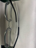 跃光近视眼镜框男超轻纯钛方框近视镜架女防蓝光辐射护眼配眼镜片散光 黑银-中框 配1.56变灰镜片（0-400度） 实拍图