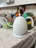 maxwin 家用电热水壶长嘴烧水壶泡茶专用手冲咖啡壶开水壶小型茶艺壶防烫全自动断电茶具功夫茶酒店 0.6L 月光白 实拍图