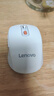 联想（Lenovo）无线蓝牙双模鼠标  便携办公鼠标 人体工程学设计 适用台式机一体机笔记本平板Howard白色 实拍图