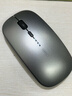 英菲克（INPHIC）M1无线鼠标可充电办公蓝牙三模电量显示静音便携适用于惠普华硕苹果IPAD笔记本电脑无限轻音 【无线-2.4G电量显示增强版】Ty-C充电金属灰 实拍图