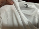 京东京造【2件装】100%棉背心男纯棉高弹力透气吸汗全棉工字背心白+白XL 实拍图