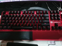 黑寡妇机械键盘鼠标三件套电脑有线耳机青轴黑轴套装电竞游戏专用 红光红色青轴键盘＋宏鼠标两件套 标配 实拍图