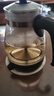 金灶（KAMJOVE） 养生壶煮茶器喷淋式煮茶炉白茶壶黑茶壶办公室家用蒸汽煮茶壶1L 黑色 1L 实拍图