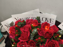 百花馆鲜花速递花礼红玫瑰花束真花满天星生日礼物送女友同城配送小时达 【不俗爱意】21朵红玫|dyr60 实拍图