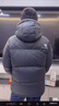 骆驼炽云羽绒服男士冬季加厚白鸭绒情侣面包服保暖外套M33CR07131 实拍图