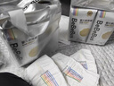 bebebus装仔pro纸尿裤拉拉裤超薄透气干爽男女宝通用尿不湿学步裤尿布 【升级pro】纸尿裤NB(一提6小包共60片) 实拍图