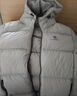 骆驼火山羽绒服男女冬季连帽抗静电鸭绒保暖情侣面包服 M34CR07674B 实拍图