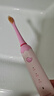 飞科（FLYCO）儿童电动牙刷3档模式便携智能计时声波震动软毛牙刷4-6-12岁学生儿童生日圣诞节礼物FT7110公主粉 实拍图
