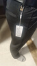 罗蒙（ROMON）休闲裤男商务休闲时尚职业西装裤弹力修身加厚裤子男装黑色40 实拍图