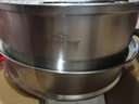 九阳（Joyoung）蒸锅不锈钢蒸锅家用炖汤蒸馒头包子鱼三层大容量汤锅28cm 实拍图