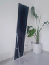小匠材全身镜落地穿衣镜卧室衣帽间落地镜镜子宿舍铝合金贴墙镜白40*150 实拍图