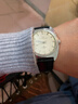 万晨手表带男女真皮表带蝴蝶扣代用天梭浪琴卡西欧dw皮表带黑色19mm 实拍图