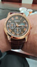 正品男士手表高档休闲石英表简约气质男表皮带高颜值罗马时尚腕表 指挥官款 实拍图