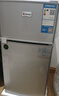 志高（CHIGO）小冰箱迷你小型家用冷藏冷冻两用宿舍出租房用双门办公室电冰箱节能省电 【一级能效】58L银色【三天约一度电】 实拍图