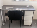 尋巧（SPERMEK） 电脑桌台式家用卧室写字桌简约宿舍书桌学生学习职员办公室桌子 欧莱文灰色120CM 实拍图