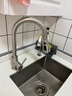 四季沐歌厨房水龙头 三功能抽拉式360°旋转冷热双控不锈钢洗碗洗菜盆水槽 实拍图