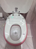 NOEOG10小熊先森轻智能马桶坐便器凤凰蛋形圆形电动自动带水箱虹吸式 半粉语音【AI语音 多色可选】 305/300mm 其它坑距联系客服 实拍图