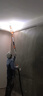 金戈长杆墙面打磨机墙面自吸式无尘墙壁砂纸机腻子磨墙机砂皮机双灯带 超轻无刷+50砂纸【配8L吸尘器】 实拍图