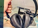 iKF FM四六级听力耳机调频考试专用英语四级耳机头戴式专四专八46级广播大学生收音网课充电雅典黑 实拍图