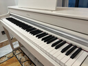 美得理（MEDELI）UP405白色电钢琴 88键逐键配重 重锤键盘电子钢琴象牙纹理键面 实拍图