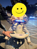 扭扭车儿童1岁新款大人可坐双人宝宝溜溜车摇摇摆婴儿车礼物 咖色加大轮 实拍图