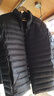京东京造穿山甲轻薄羽绒服 连帽白鸭绒户外秋冬外套短款男 黑色 XL 实拍图