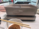 美的（Midea）电火锅鸳鸯锅火锅专用锅多功能锅料理烤肉锅分体式多功能一体电锅0氟钛陶电煮锅HGS352866S 实拍图