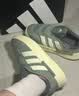 adidas ADIPUFF面包鞋一脚蹬柔软休闲舒适棉鞋男女阿迪达斯轻运动   银灰绿/灰色/沙棕（推荐选大半码）   46 实拍图