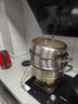 康巴赫蒸锅304不锈钢蒸笼食品级双层汤锅家用蒸煮炖燃气灶电磁炉通用 【升级防烫｜加厚304】 3层 32cm 实拍图