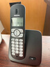 飞利浦（PHILIPS）无绳电话机 无线座机 子母机 办公家用 屏幕白色背光 全新升级 DCTG1861G 黑色 实拍图