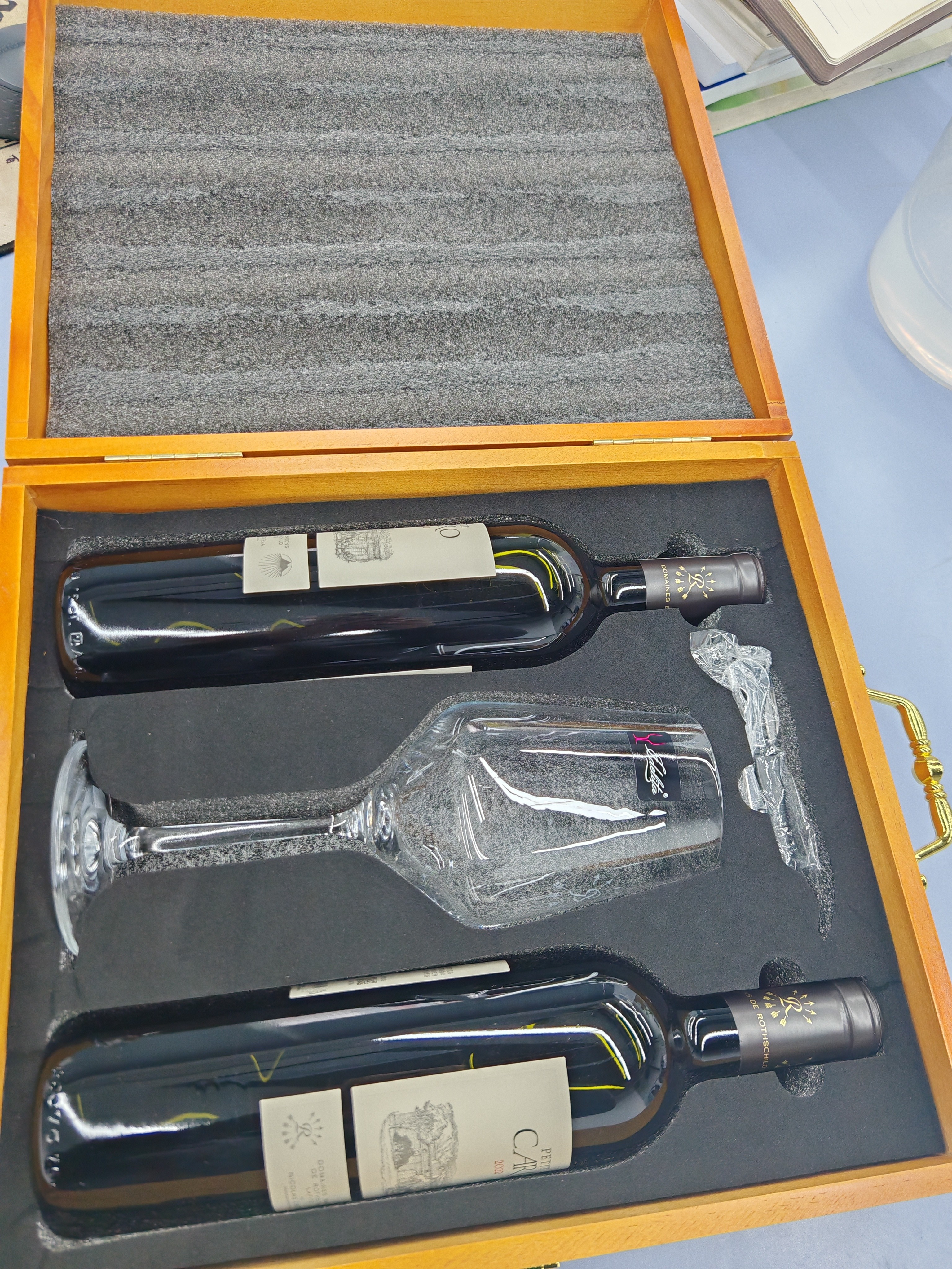 拉菲（LAFITE）凯洛副牌干红葡萄酒 750ml*2支礼盒装送礼配酒杯 原瓶进口红酒 实拍图