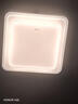 美的（Midea）LED吸顶灯现代轻奢餐厅卧室灯仿水晶灯饰48瓦三色晶星J2包安装 实拍图