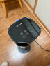 美的（Midea）石墨烯暖风机取暖器 家用立式语音电暖器电暖气浴室卫生间小型电暖风热风机速热小太阳 HFT22QGR  实拍图