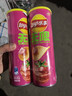 乐事（Lay's）无限薯片 鲜浓番茄味 104克*2罐 208克 休闲零食 膨化食品 实拍图