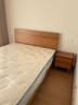 小半实木床双人床北欧日式小户型卧室现代简约樱桃木家具 稳稳床 实拍图