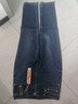 京东京造牛仔裤男秋季直筒裤子男士休闲长裤四面弹加绒加厚 牛仔靛蓝33 实拍图