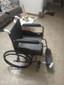 鱼跃(yuwell)轮椅车H051折叠老人轻便旅行手推车钢管免充气胎代步车 实拍图