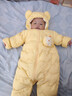 巴拉巴拉童装婴儿连体衣轻薄羽绒服宝宝衣服2025冬装抱衣爬服男童女童萌趣 实拍图