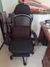 椅品汇办公室可躺午休椅子大角度躺椅人工力学椅久坐舒适午睡老板电脑椅 黑金-带搁脚-160°可躺-四级气杆 实拍图
