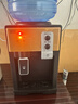 米立尔 饮水机小型家用桶装水台式迷你型冷热型制冷制热桌面宿舍学生饮水器新款 【温热】香槟金- 温热型 实拍图