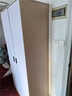 易宝林衣柜家用卧室翻开门简约衣柜出租房现代简约衣橱收纳储物柜大衣柜 原木风80cm二门【送上门】 实拍图