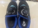 安踏儿童运动鞋男女童跑步鞋秋冬季网革旋钮扣犟弹科技学生赤焰跑鞋 【男革面】黑/蓝/绿5523N-2 30 鞋内长18.5cm 实拍图